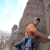 Mike Colacino - Tale of Two Shitties. Smith Rocks Oregon. July 2012.