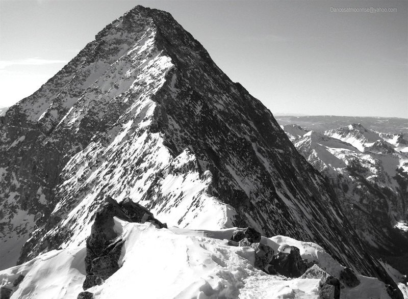 Capitol Peak, January 2, 2012.