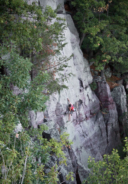 Reinke on Lost Face Overhang. 