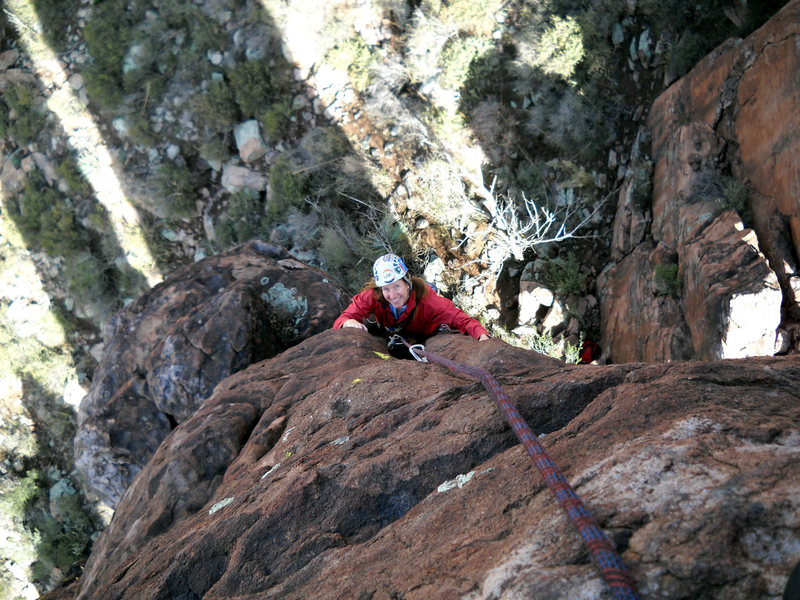 Marcy near the end of the climb