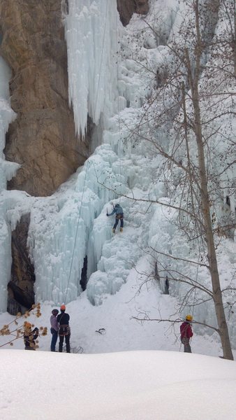 Ice gully