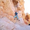 Chica Escalada en Parc National de Tenerife. (I get French and Spanish mixed up sometimes.)