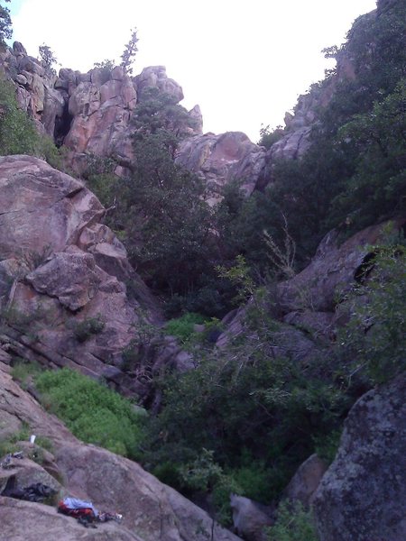 Cave in Middle Elden Canyon