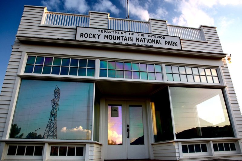Rocky Mountain National Park Original Headquarters. Estes Park, CO.