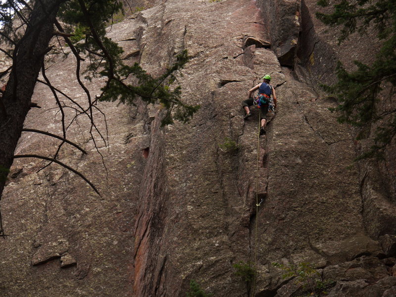 On the start of Heavy Weather, Eldorado Canyon 