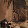 Garrett Weaver on biv. ledge ~500'