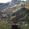 The Roadside Sign looking up at the Wichita Wall.