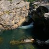 Devil's Punchbowl. People also cliff jump off the right side.