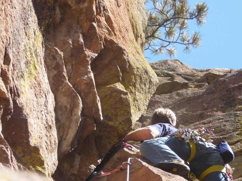 In the 5.8 handcrack (variation), 2nd pitch.