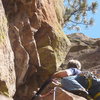 In the 5.8 handcrack (variation), 2nd pitch.