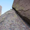 Andy Bennett at the top of Pitch 3