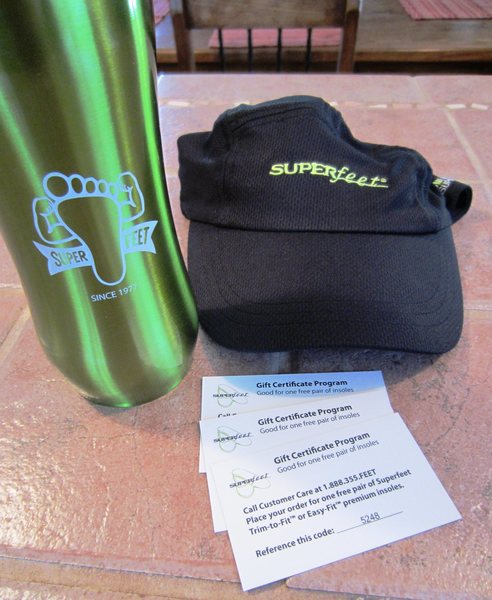 Superfeet Gift Certificates and Schwag