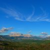The backside of the 'Pic de Bure' massif (2709m/8887ft) in the Dévoluy, as seen from the climbing area 'le secteur ultra secret'. The 'Pic de Bure' is host to some adventurous 20 pitch limestone trad routes... <br>
