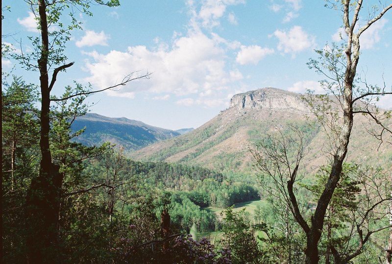 Shorthoff Mtn, shortly after the South side river crossing