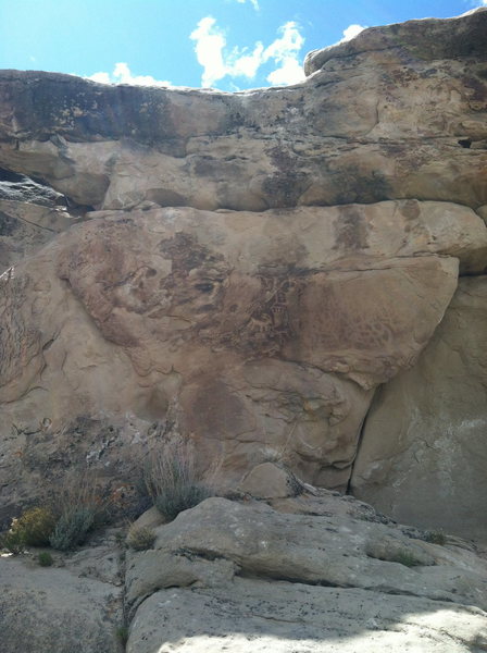 Petroglyph Triassic