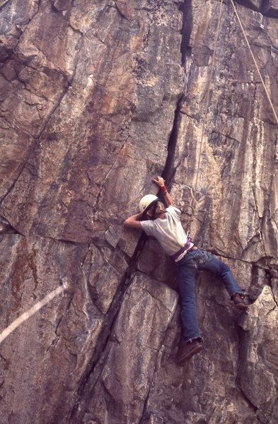 Perry Mansfield student on Butcher Knife crack early '70s.