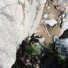 Top view of the Crossover and Face climb on Heart Rock Face.