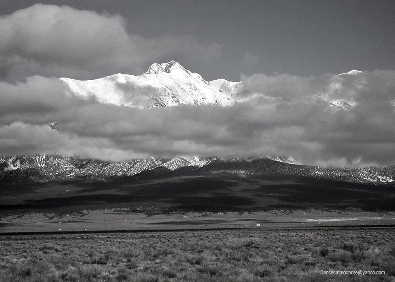 Blanca Peak, Christmas Day 2010.