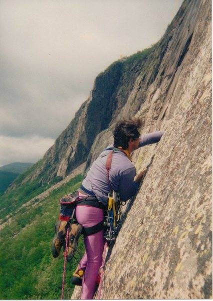 One from the Vaults.  Edge on an ascent of Moby Grape circa 1984.