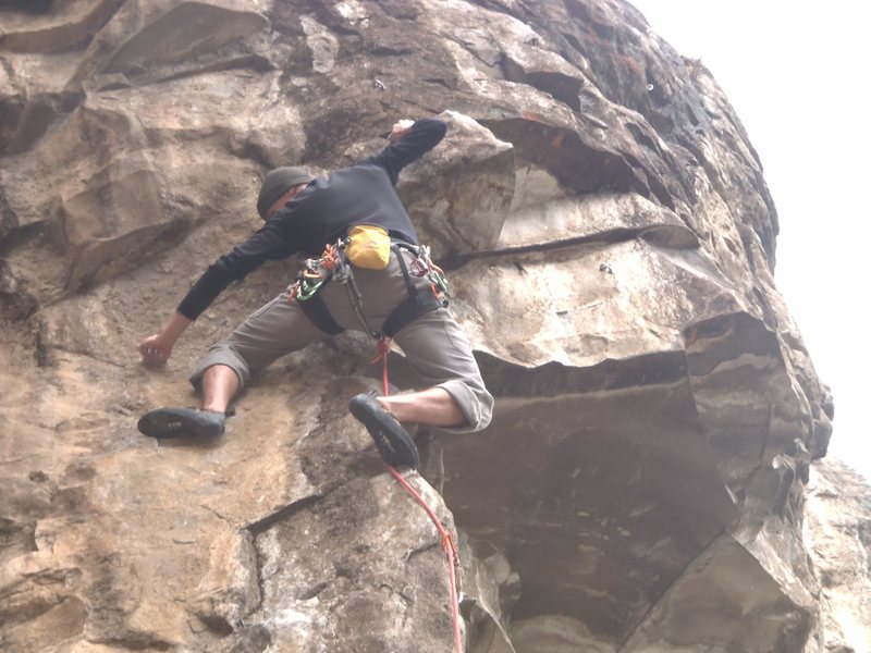 Sandy Preiss at the crux of Don Polla