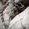 Matt inspecting the Renaissance Ledge