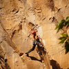 Mike at the crux.