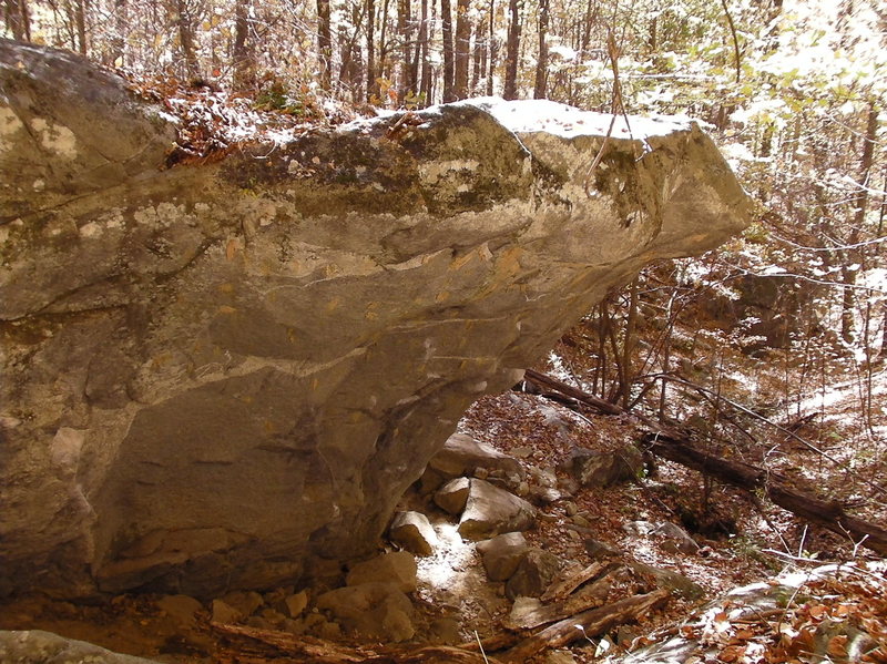 bunker overhang