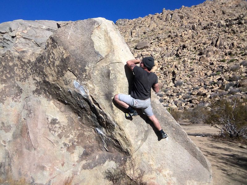 Me working this V4 Igloo problem, Almost have it down!