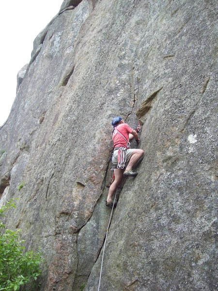 Dobie Gillis. A rather notorious ascent which started out normal but ended up in Accidents in North American Mountaineering. 