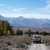 Heading back down the road from the Looking Wall, Sierra Eastside