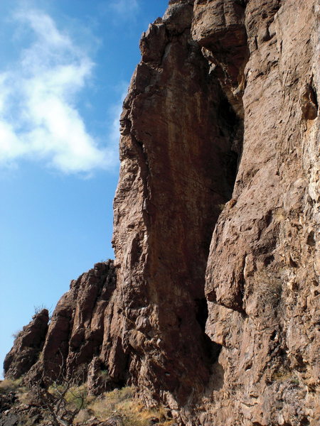 A clean picture of the arete