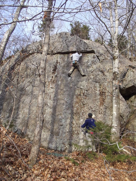 Jim puting in the gear