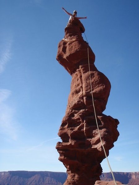 Stolen Chimney, Ancient Art in the Fisher Towers