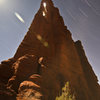 Nathan Meader and Nick Broeder finishing up a long day, pre dawn approach, post dusk rap. 45 minute exposure at night.