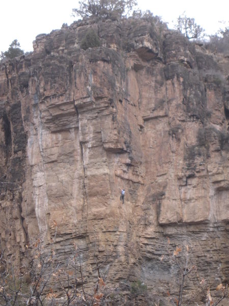 Limp Lizard (5.12a).