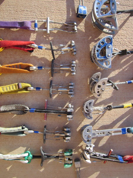 gear placed on fa of pitch 3