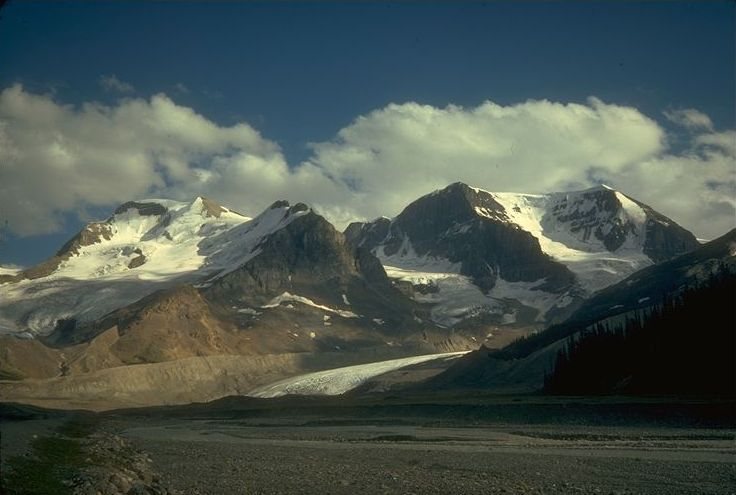 Mt Athabasca  North Face, 1975