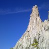 You pull over the boulder and the incredible view of the pinnacle is right ahead of you