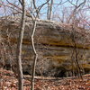 showing the boulder