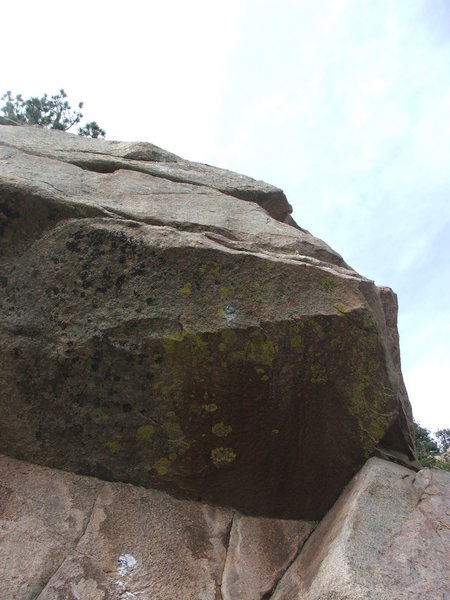 Frontal view from the ground.