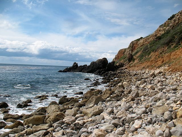 Basalt boulders, Rancho Palos Verdes