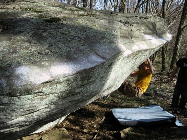 Cap Gun Boulder, Left Boneyard Area, GHSP