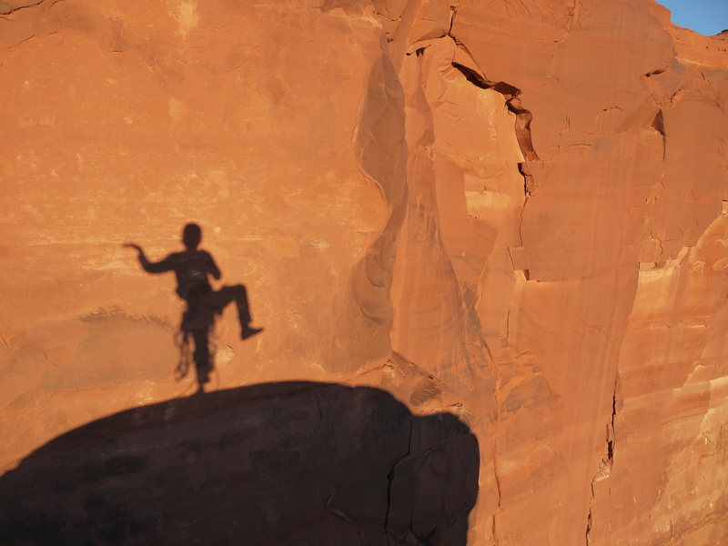 Summit of The Cenotaph Spire.  Moab.