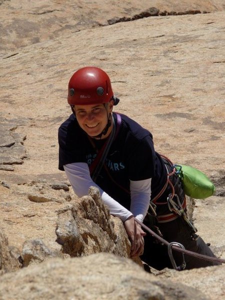 Climbing in Joshua Tree