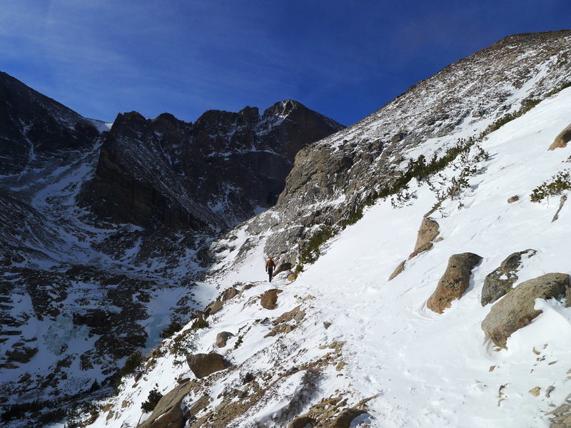 Chasm Lake trail.