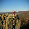 Slacklining the pillar