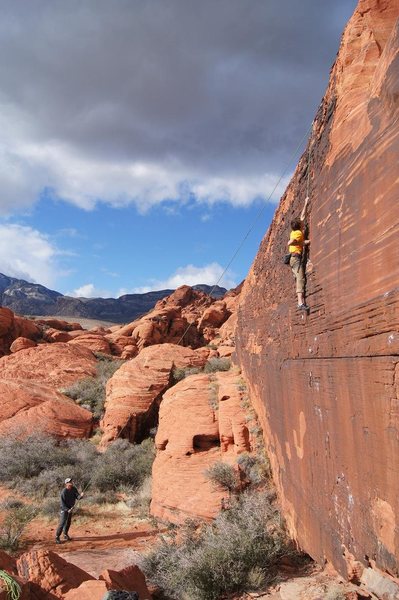 TR lap on The J Wall