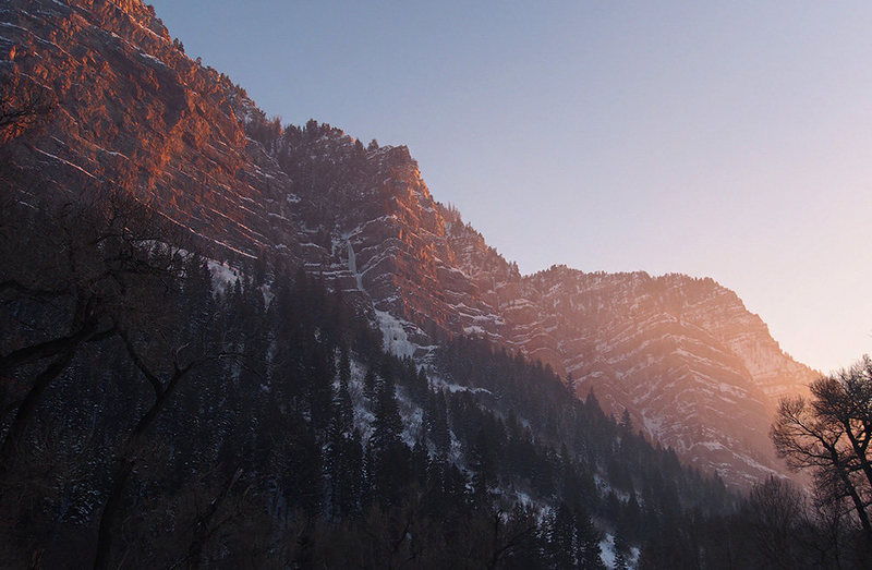 The Fang, Provo Canyon, UT.