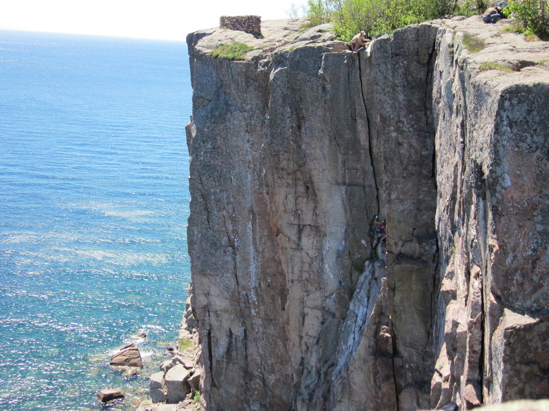 The Phantom Crack. Beautiful summer day