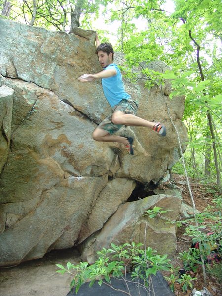 This is a fun problem that is now obscured by the huge fallen tree.